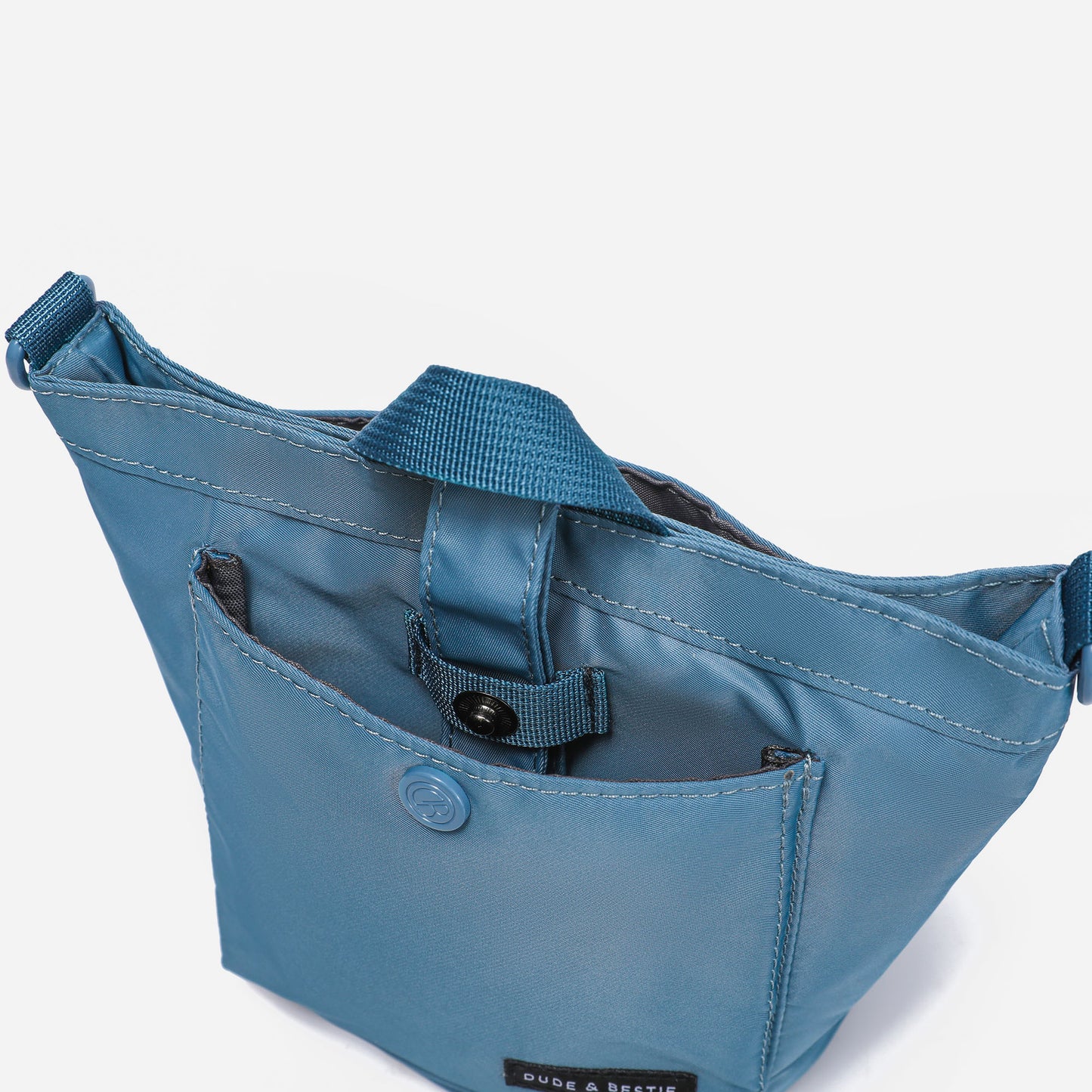 Dude & Bestie Age Bucket Bag (Steel Blue)