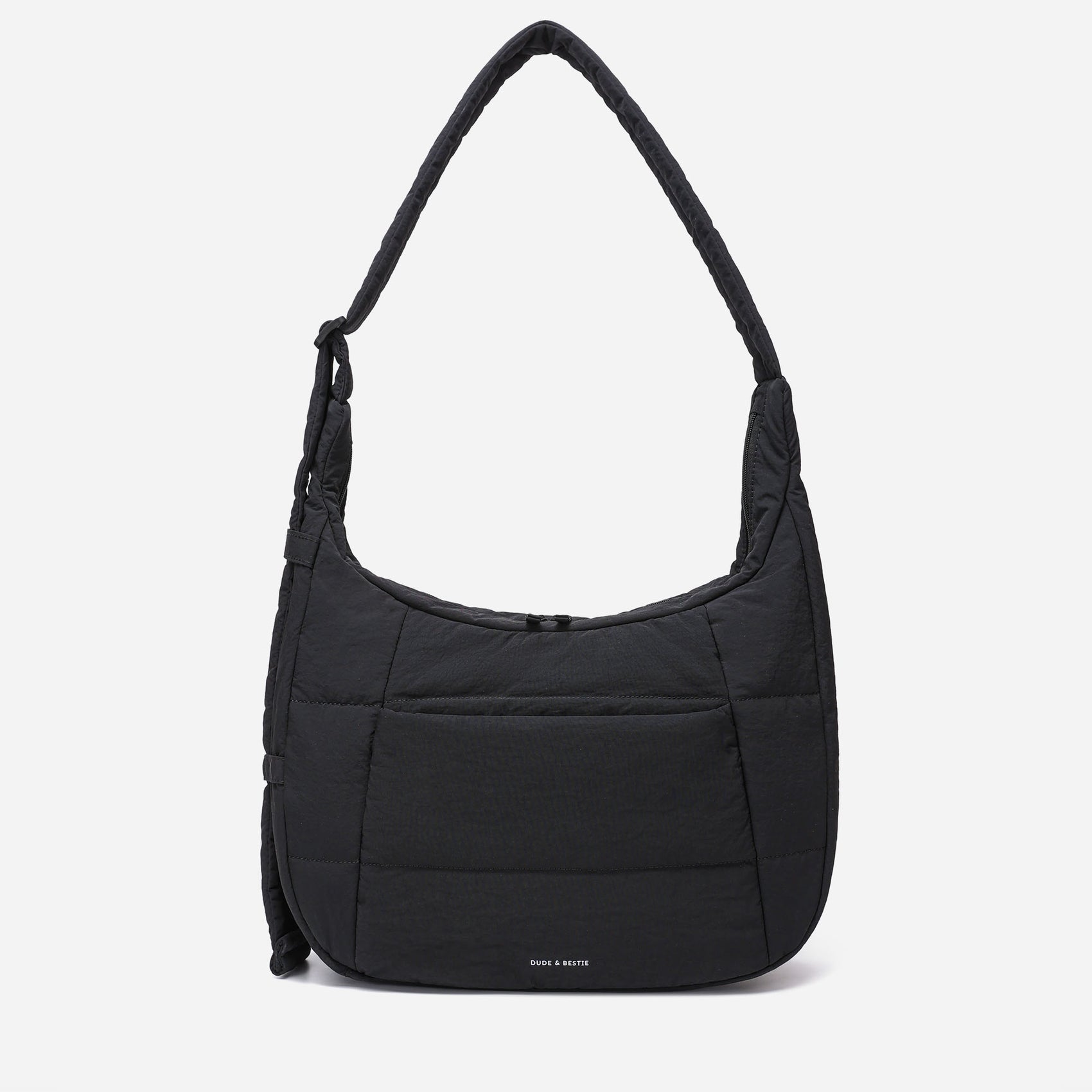 Puff Hobo Bag Crossbody Bags Dude & Bestie (Black)