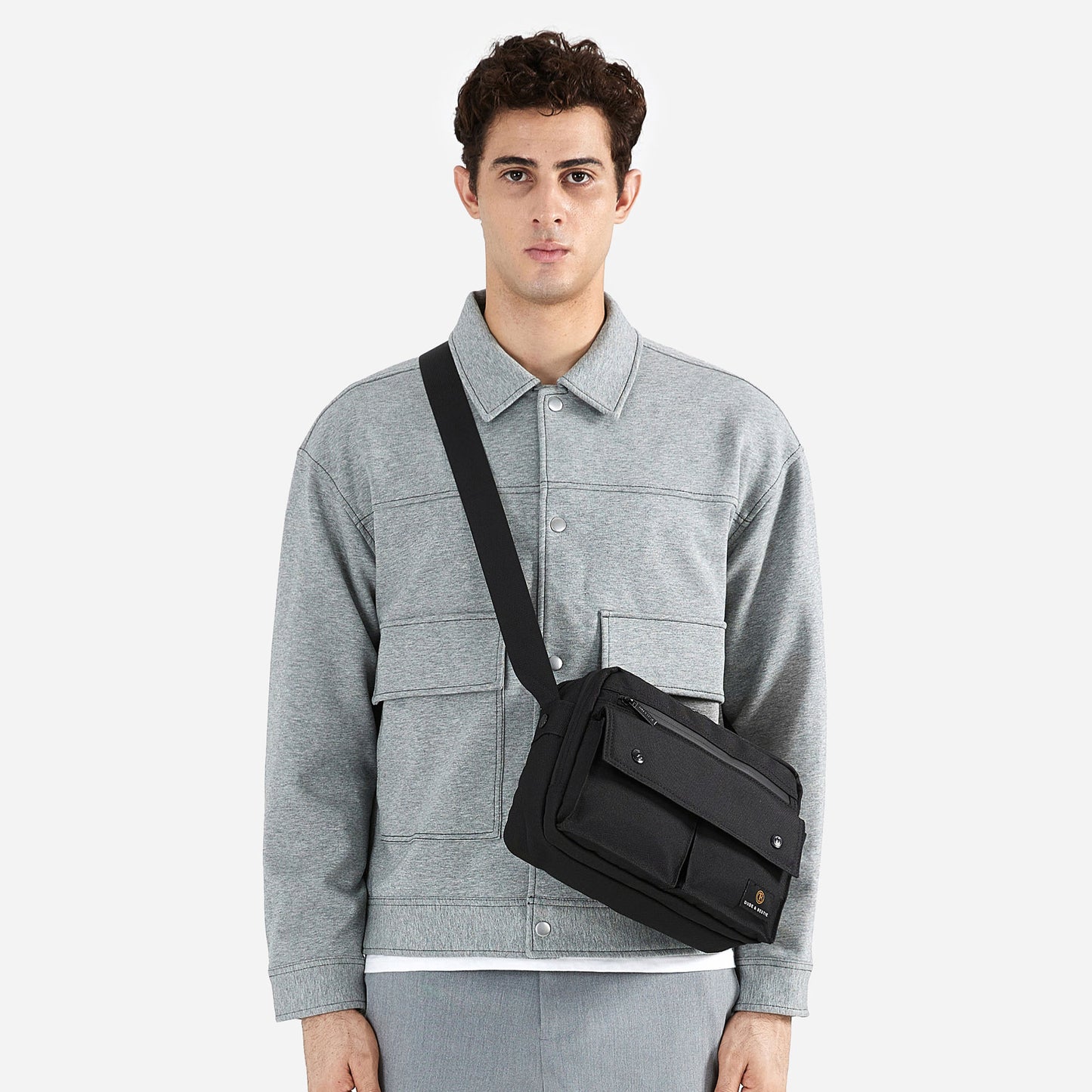 Skyline Crossbody Bag (Black)