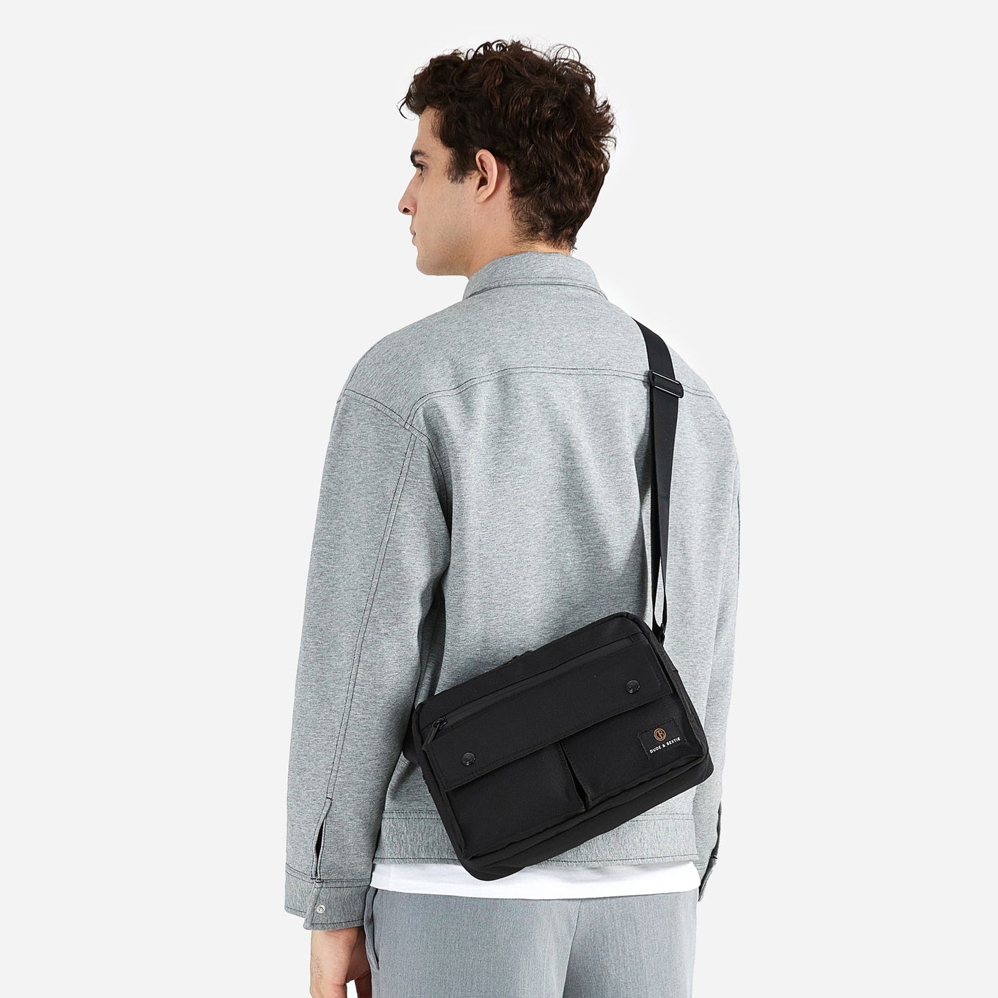 Skyline Crossbody Bag (Black)