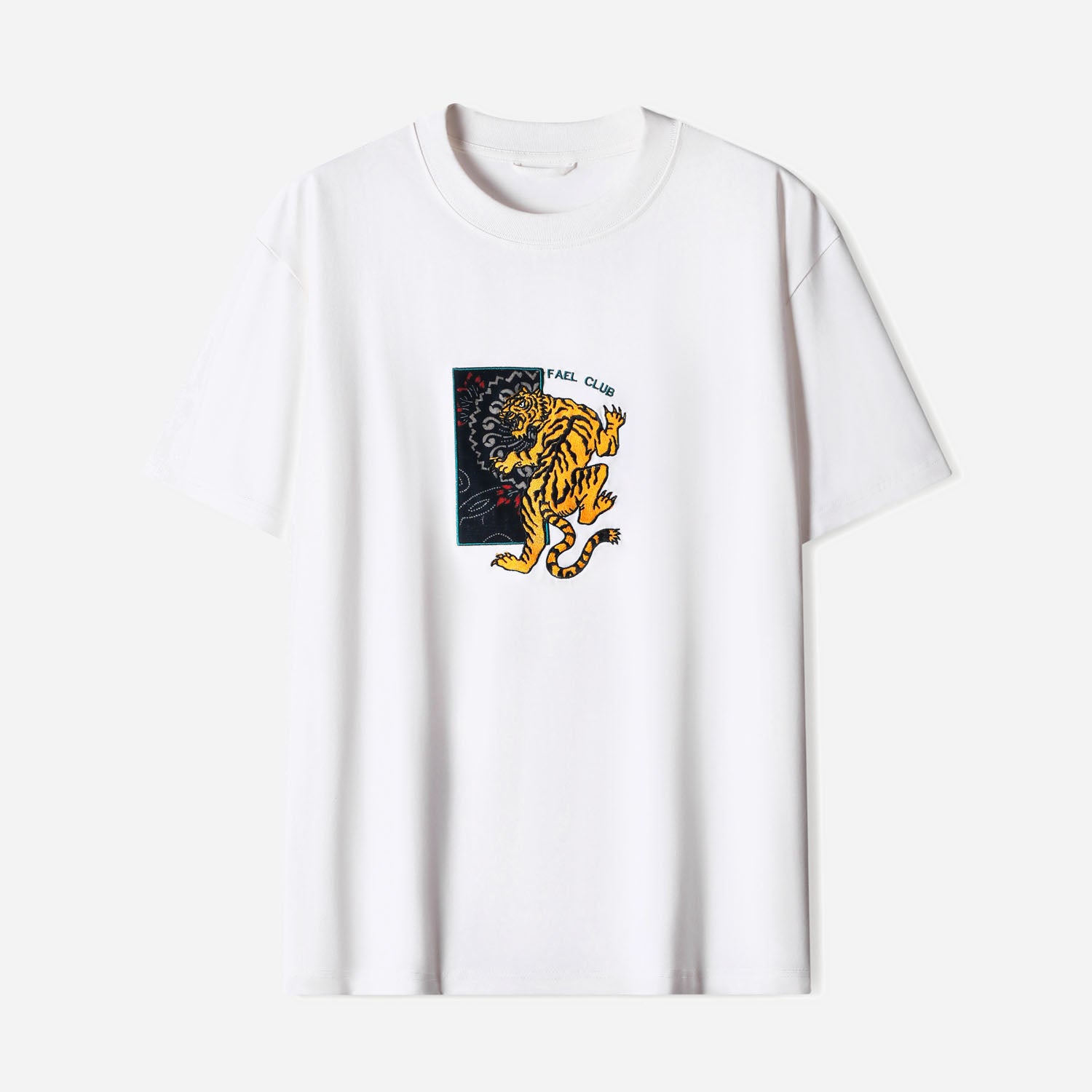 The Indigo Tiger Gate T-Shirt T-Shirt Dude & Bestie (White)