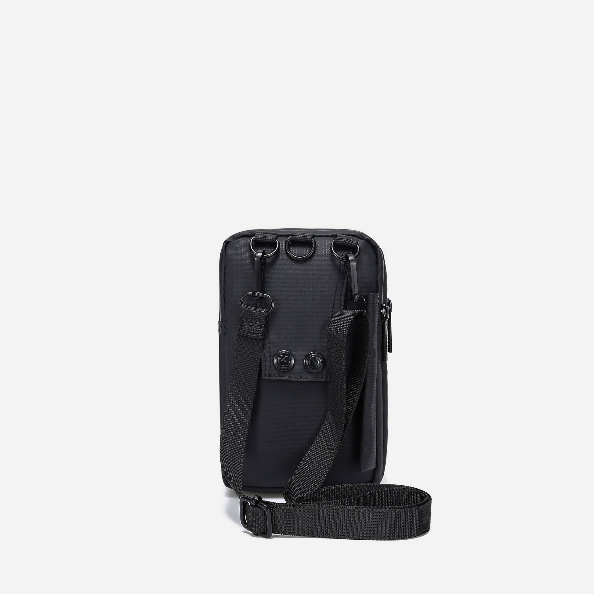 Darter Crossbody Bag (Matt Black)