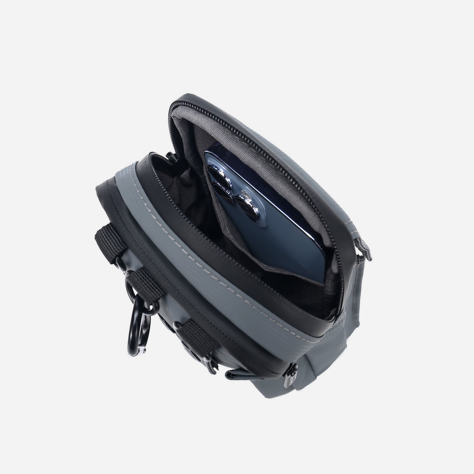 Darter Crossbody Bag (Matt Gray)
