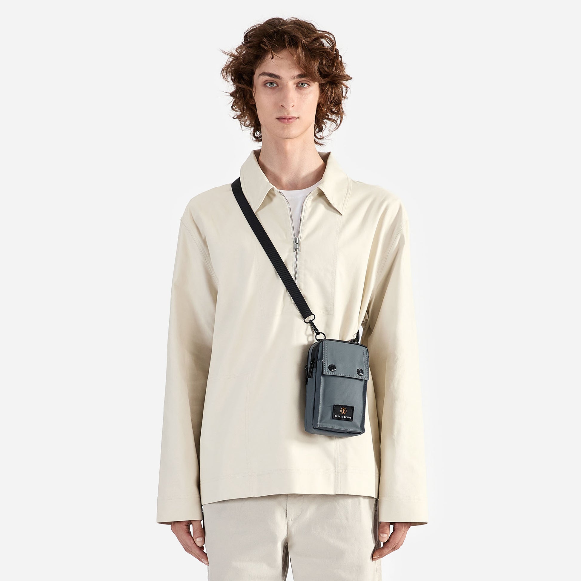 Darter Crossbody Bag (Matt Gray)