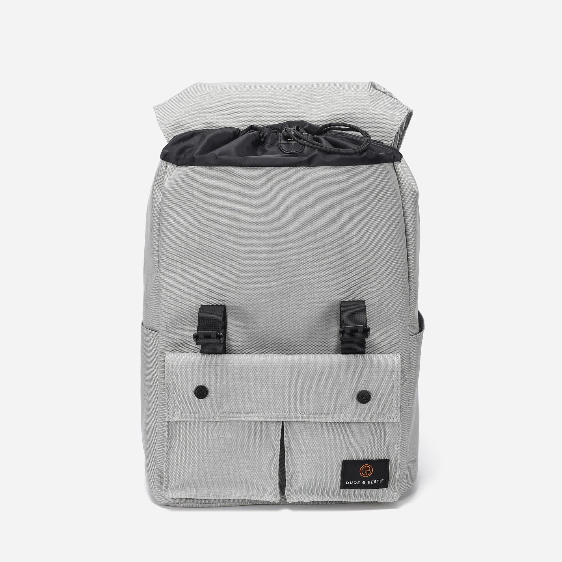Dude & Bestie Little Predator Backpack - Light Grey