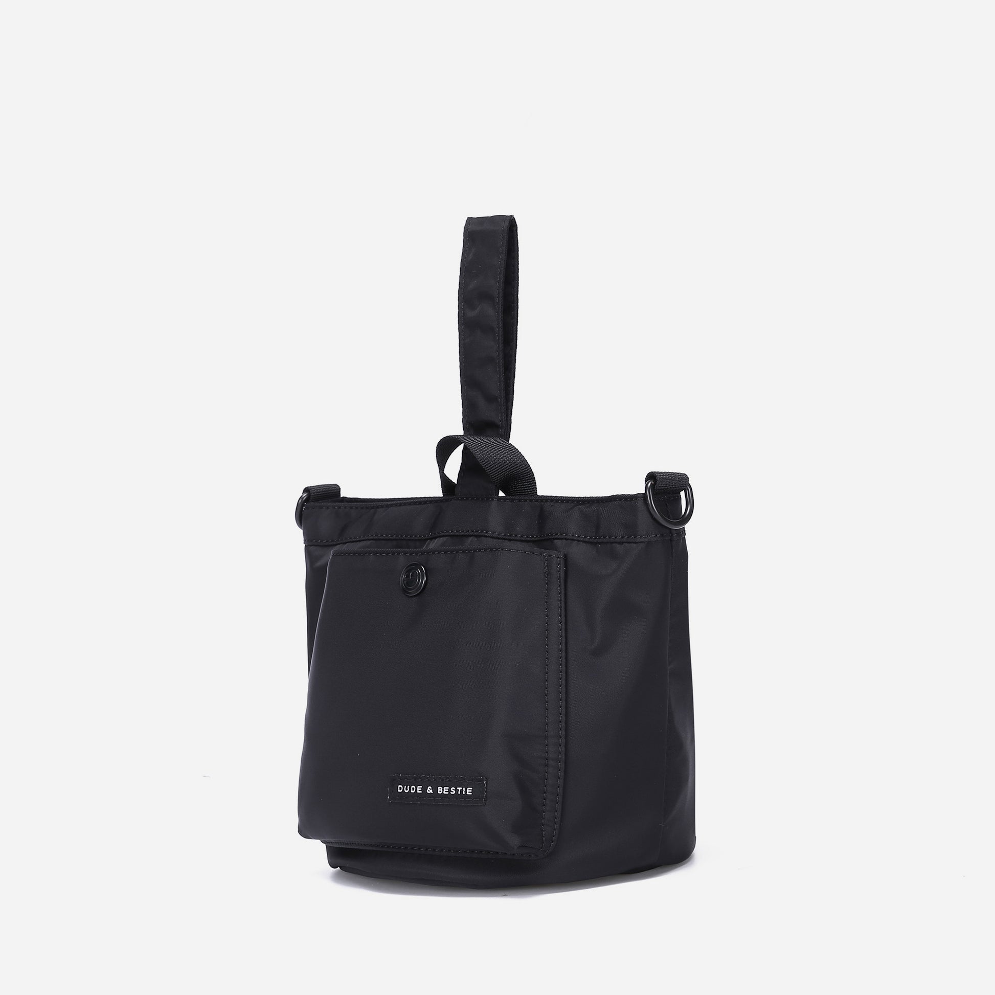 Dude & Bestie Age Bucket Bag - Black