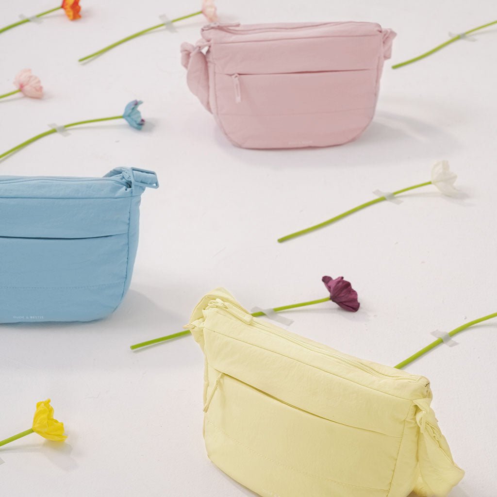 Puff Series | Lightweight Water-Resistant Crossbody Bags – Dude & Bestie