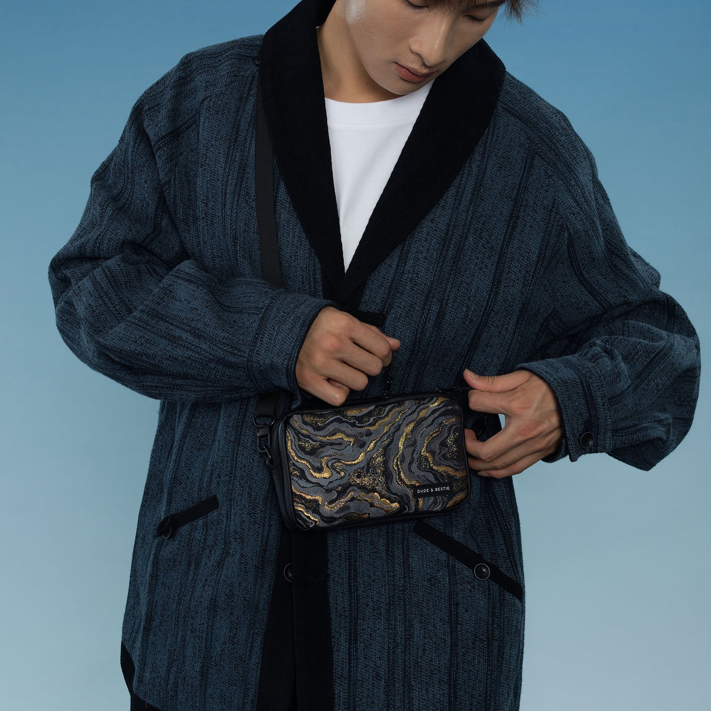 Brick Crossbody Bag - Mystic Ink Edition