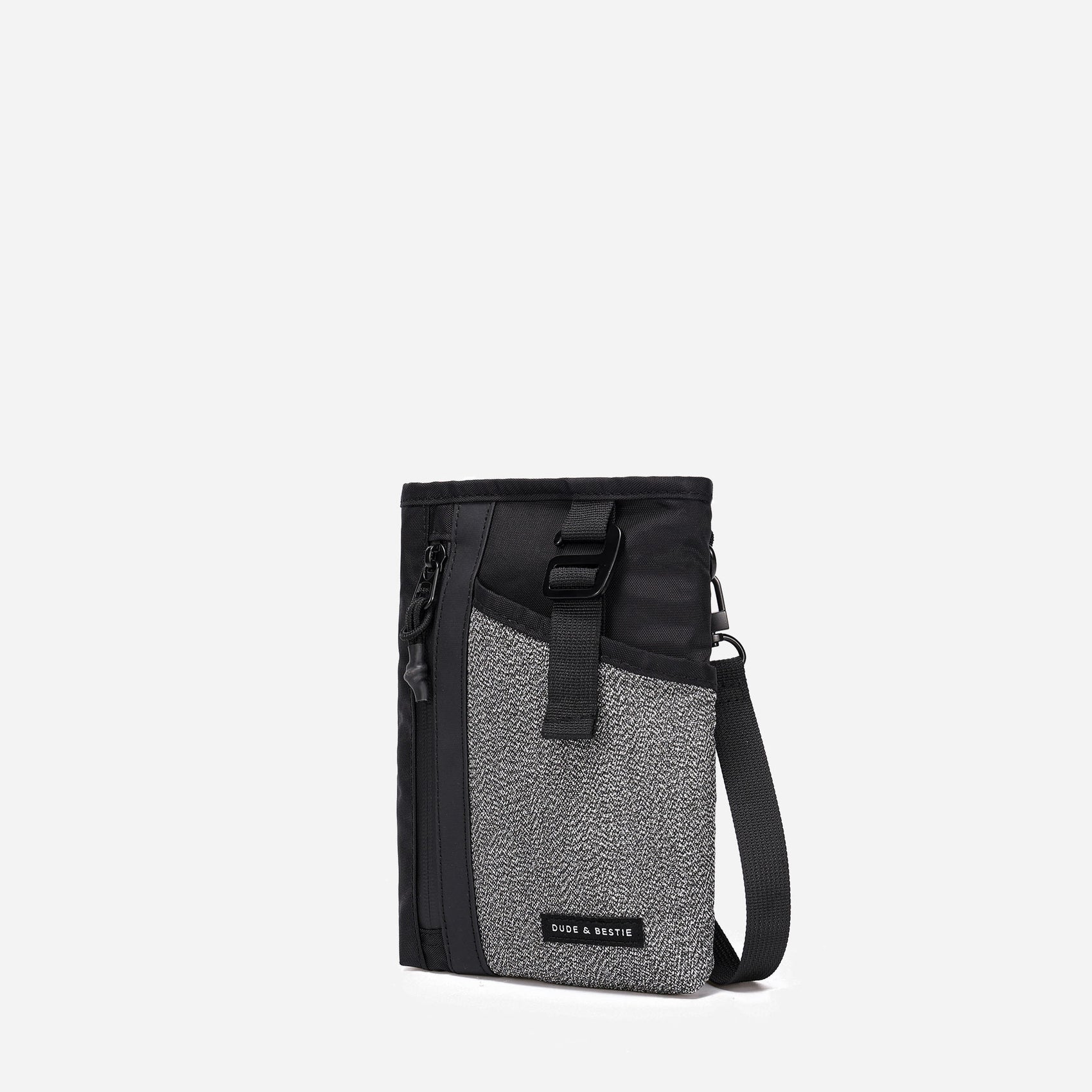 Shield Crossbody Bag (Gray)