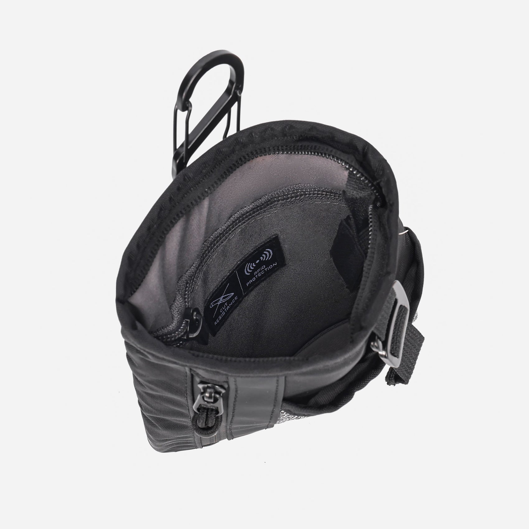 Shield Crossbody Bag (Gray)