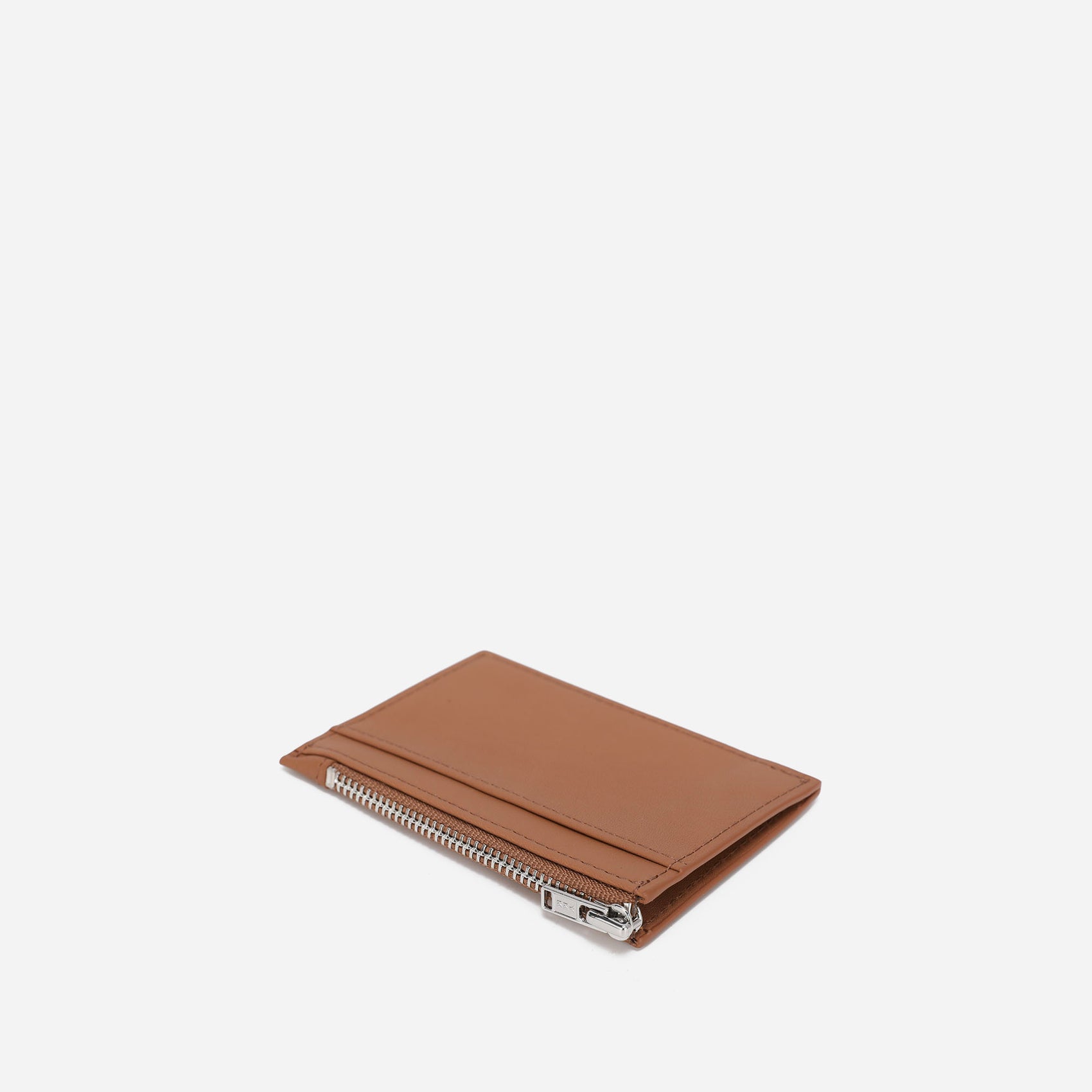 Zipped Card Holder (Gold Brown)