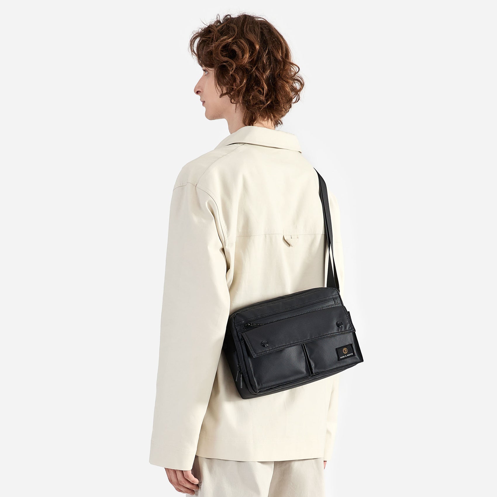 Skyline Crossbody Bag (Matt Black)