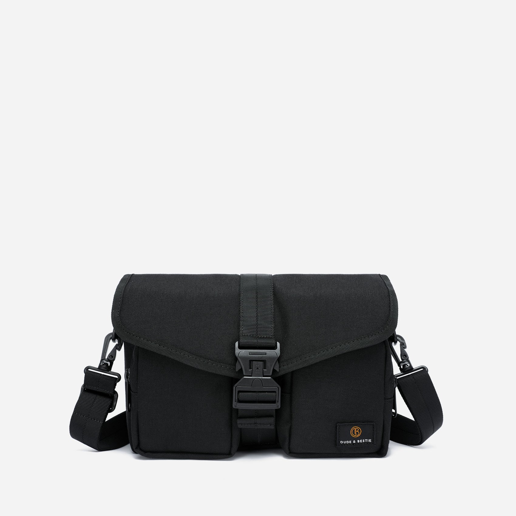 Tank Crossbody Bag (Black)