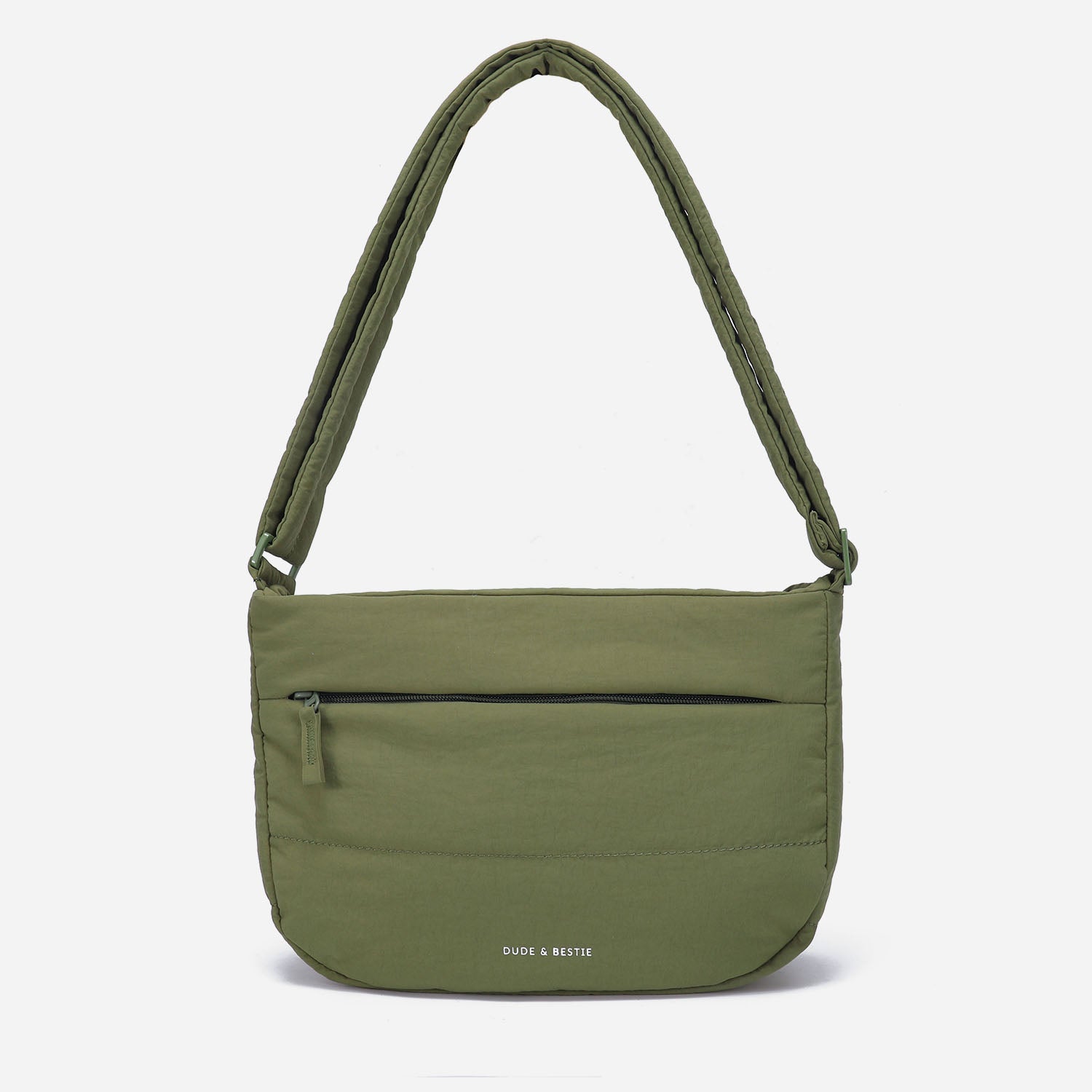 Dude & Bestie - Puff Crossbody Bag (Green)
