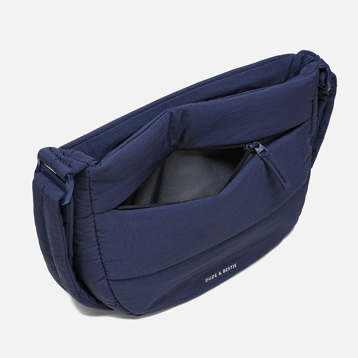 Dude & Bestie - Puff Crossbody Bag (Ink Blue)