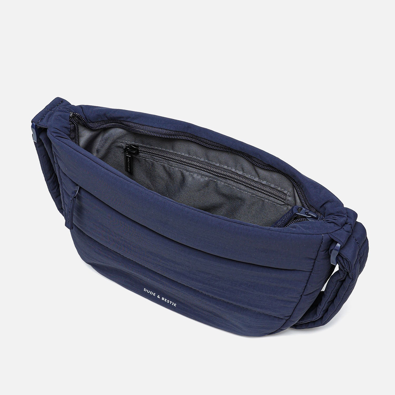 Dude & Bestie - Puff Crossbody Bag (Ink Blue)