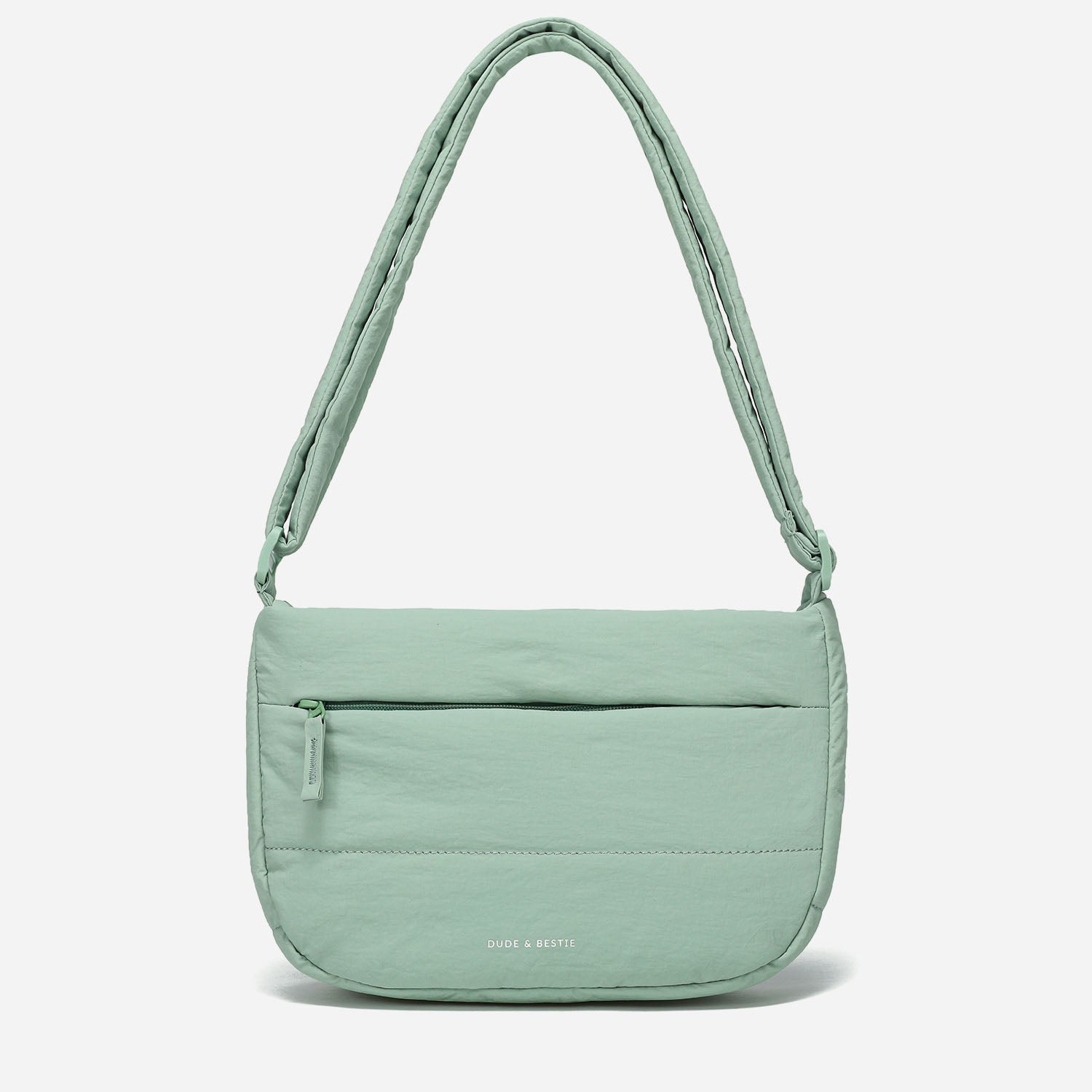 Dude & Bestie - Puff Crossbody Bag (Soft Mint)