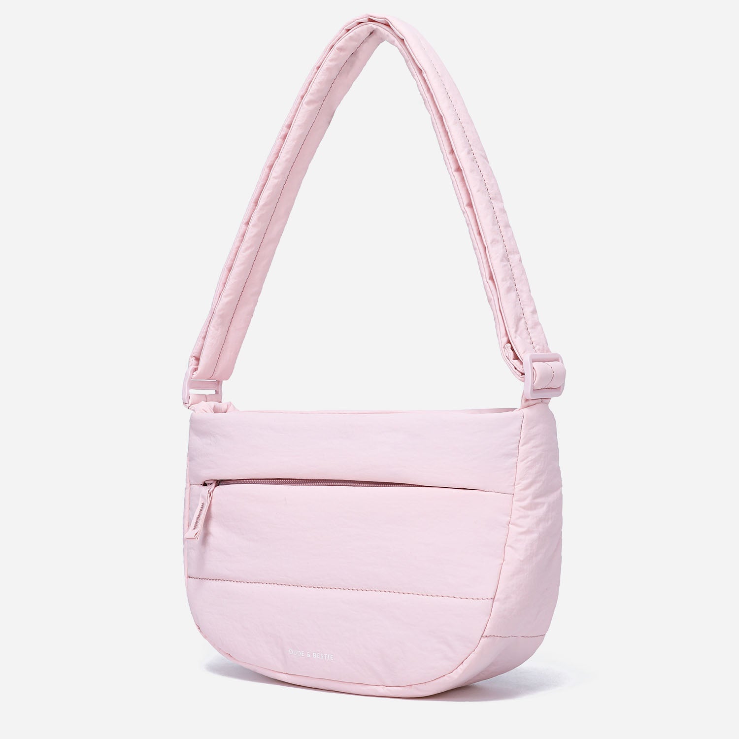 Dude & Bestie - Puff Crossbody Bag (Blush Pink)