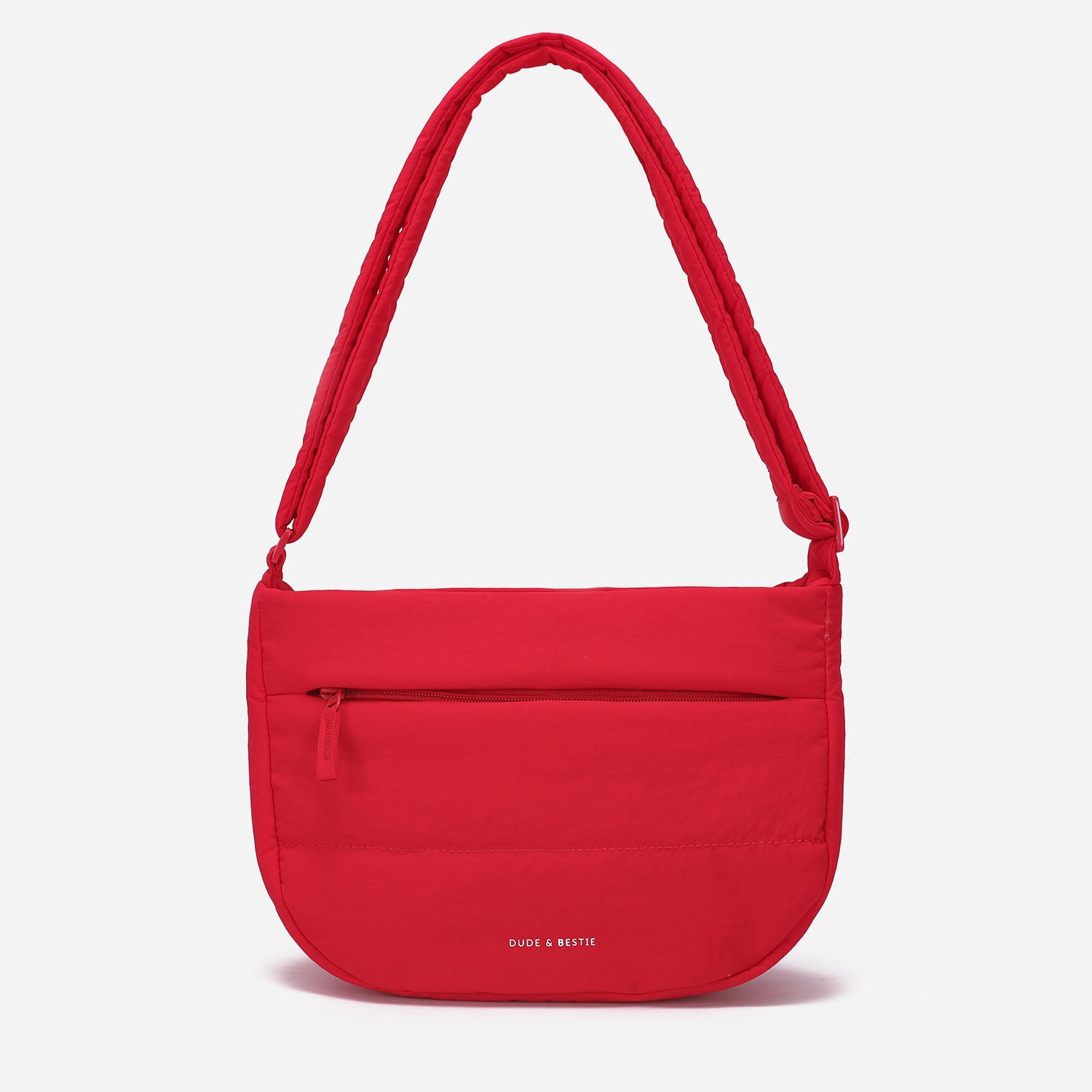 Dude & Bestie - Puff Crossbody Bag (Tomato Red)