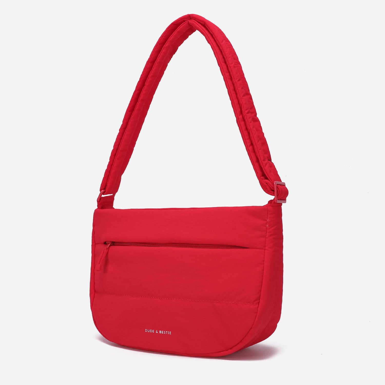 Dude & Bestie - Puff Crossbody Bag (Tomato Red)
