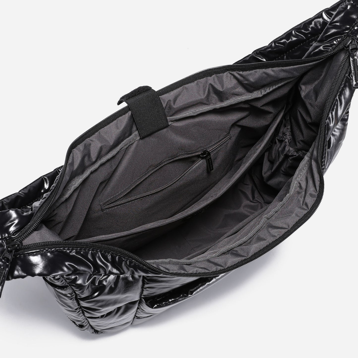 Hobo Puff Bag Polish (Black)