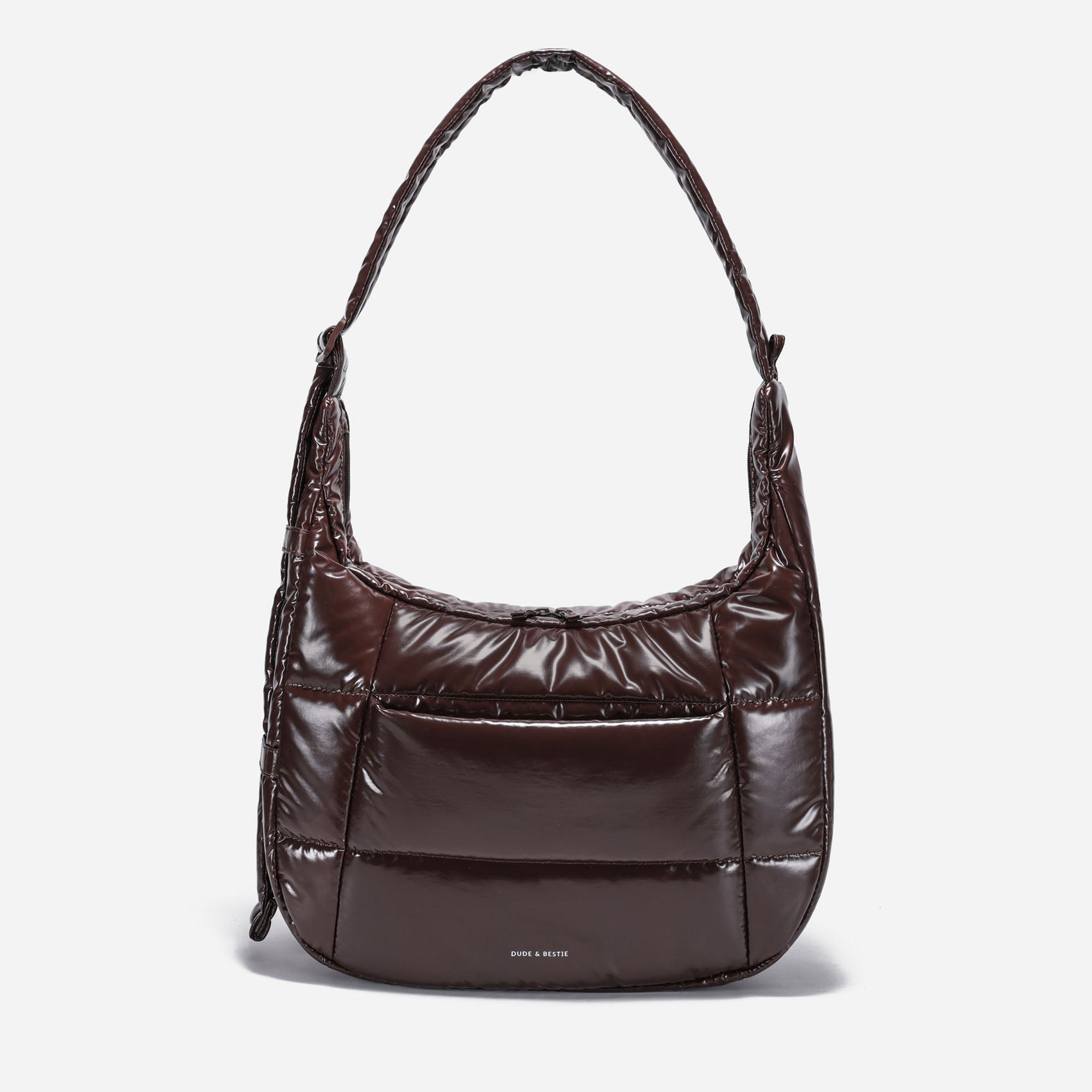 Hobo Puff Bag Polish (Brown)