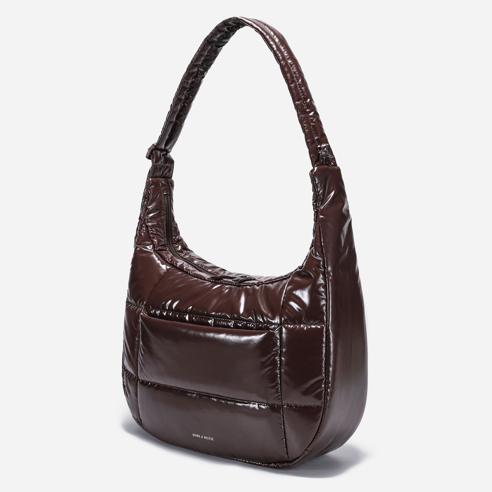 Hobo Puff Bag Polish (Brown)