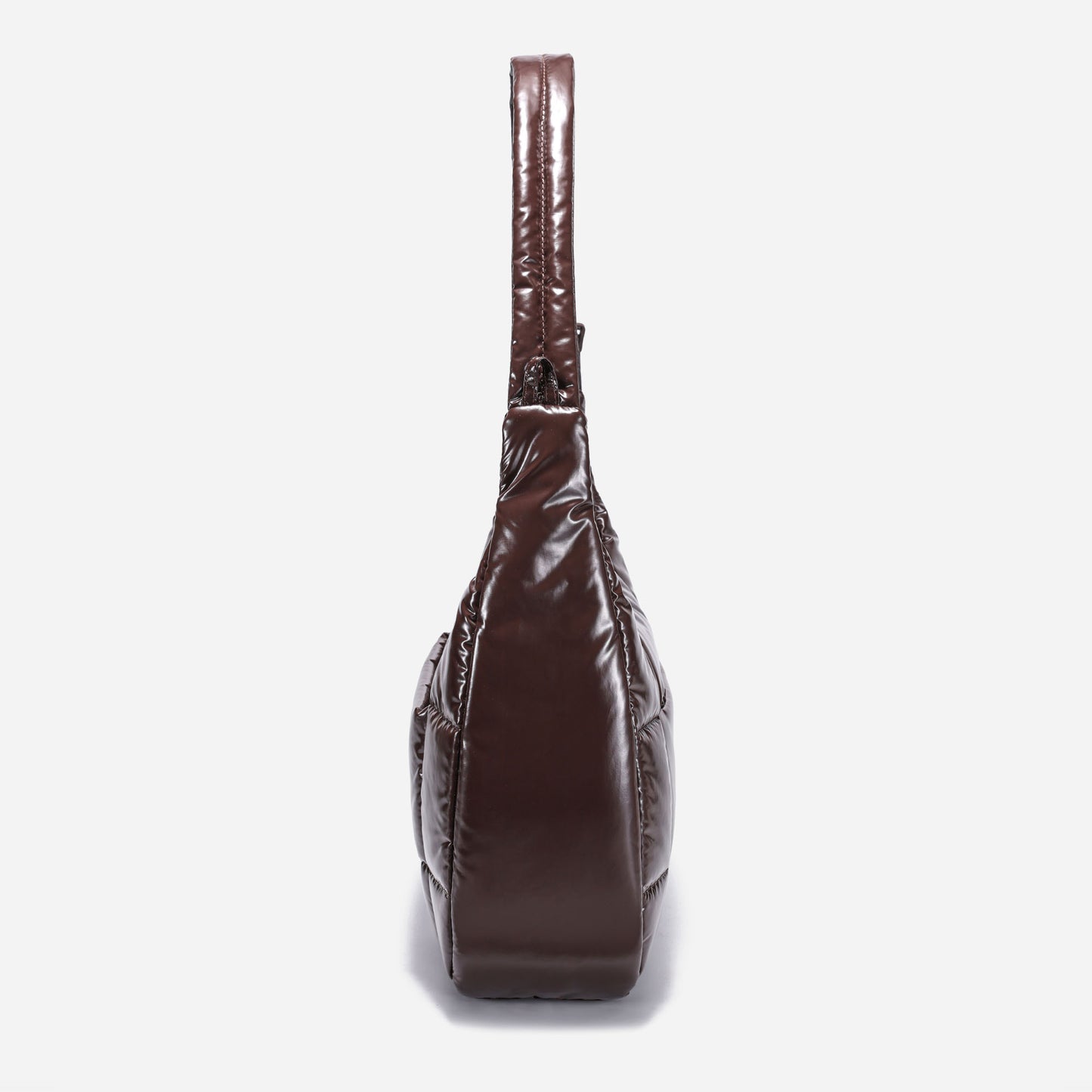 Hobo Puff Bag Polish (Brown)