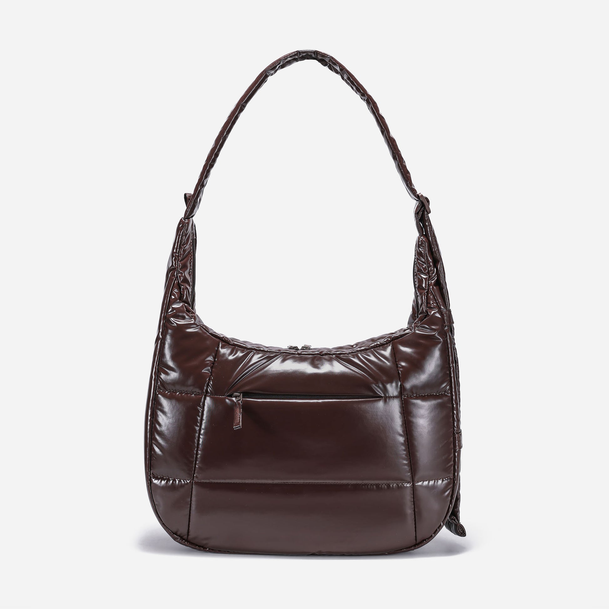 Hobo Puff Bag Polish (Brown)