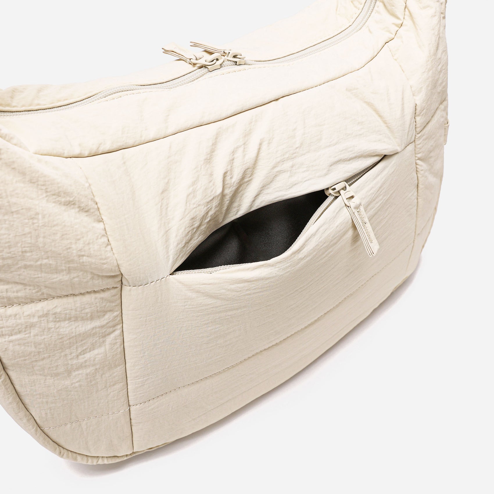 Puff Hobo Bag Crossbody Bags Dude & Bestie (Milk)