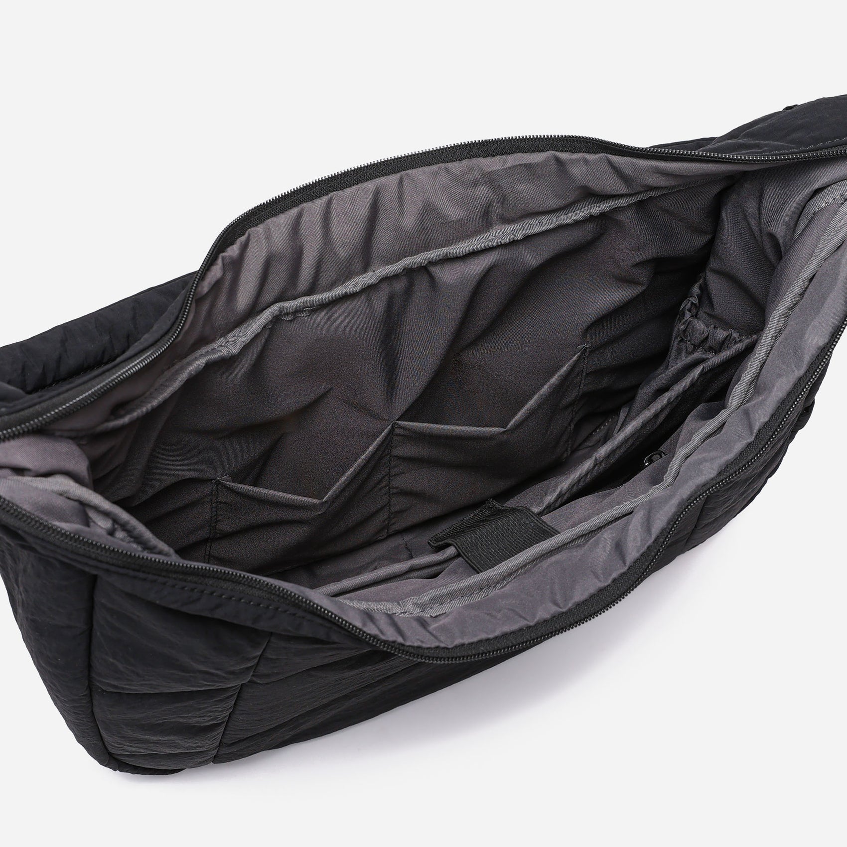 Puff Hobo Bag Crossbody Bags Dude & Bestie (Black)