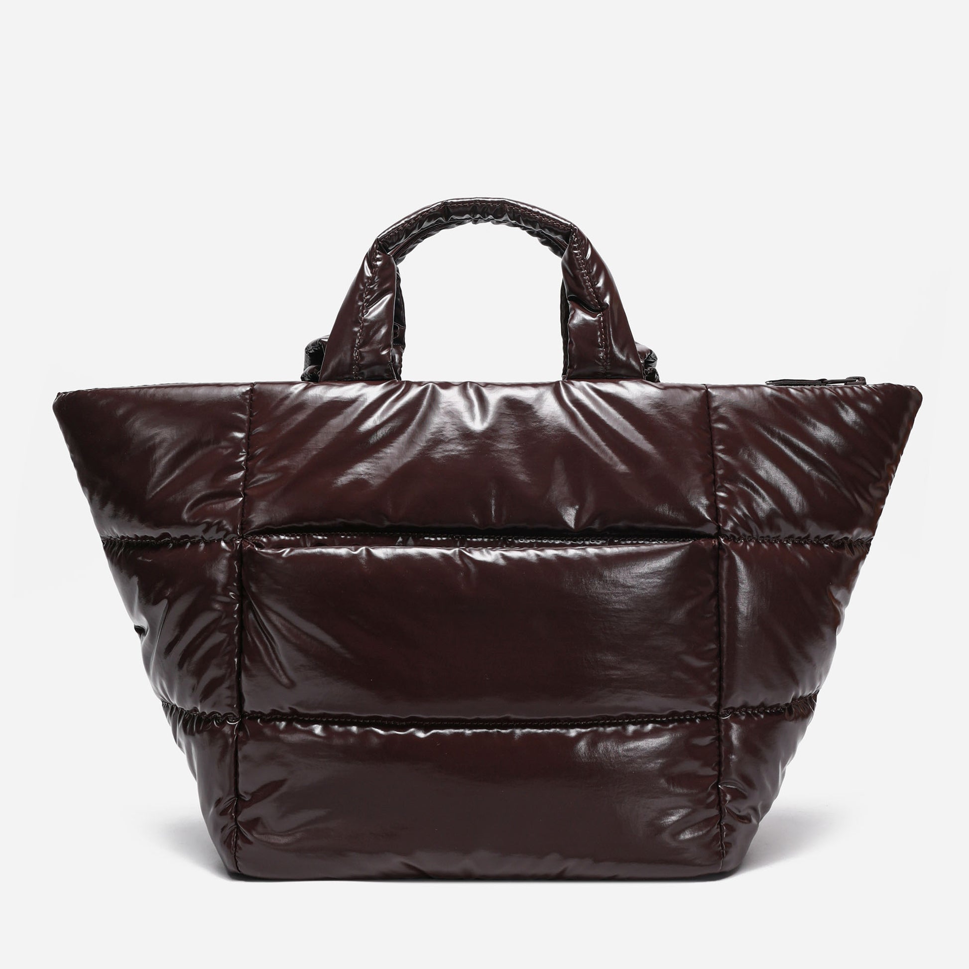 Puff Tote Polish (Brown)