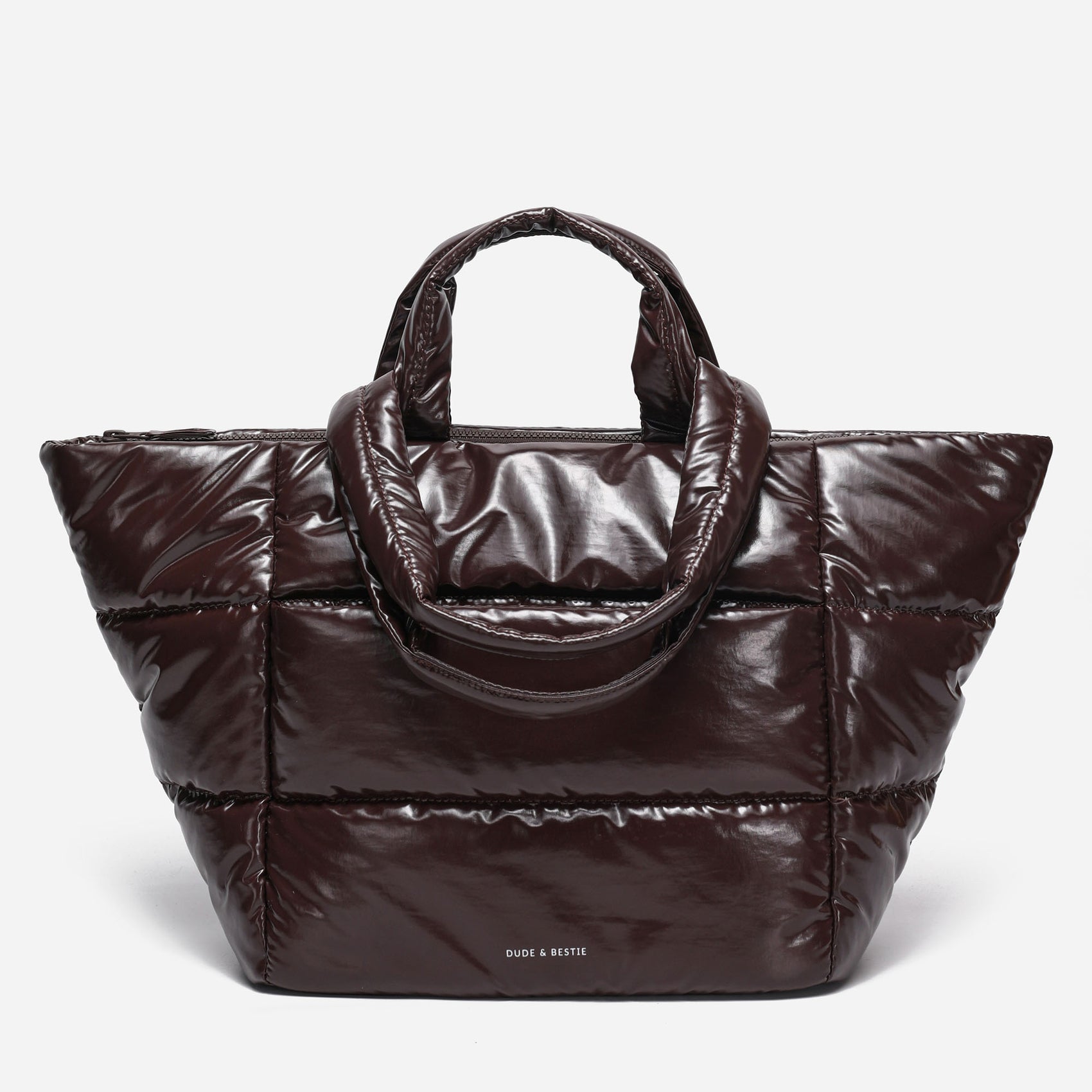 Puff Tote Polish (Brown)