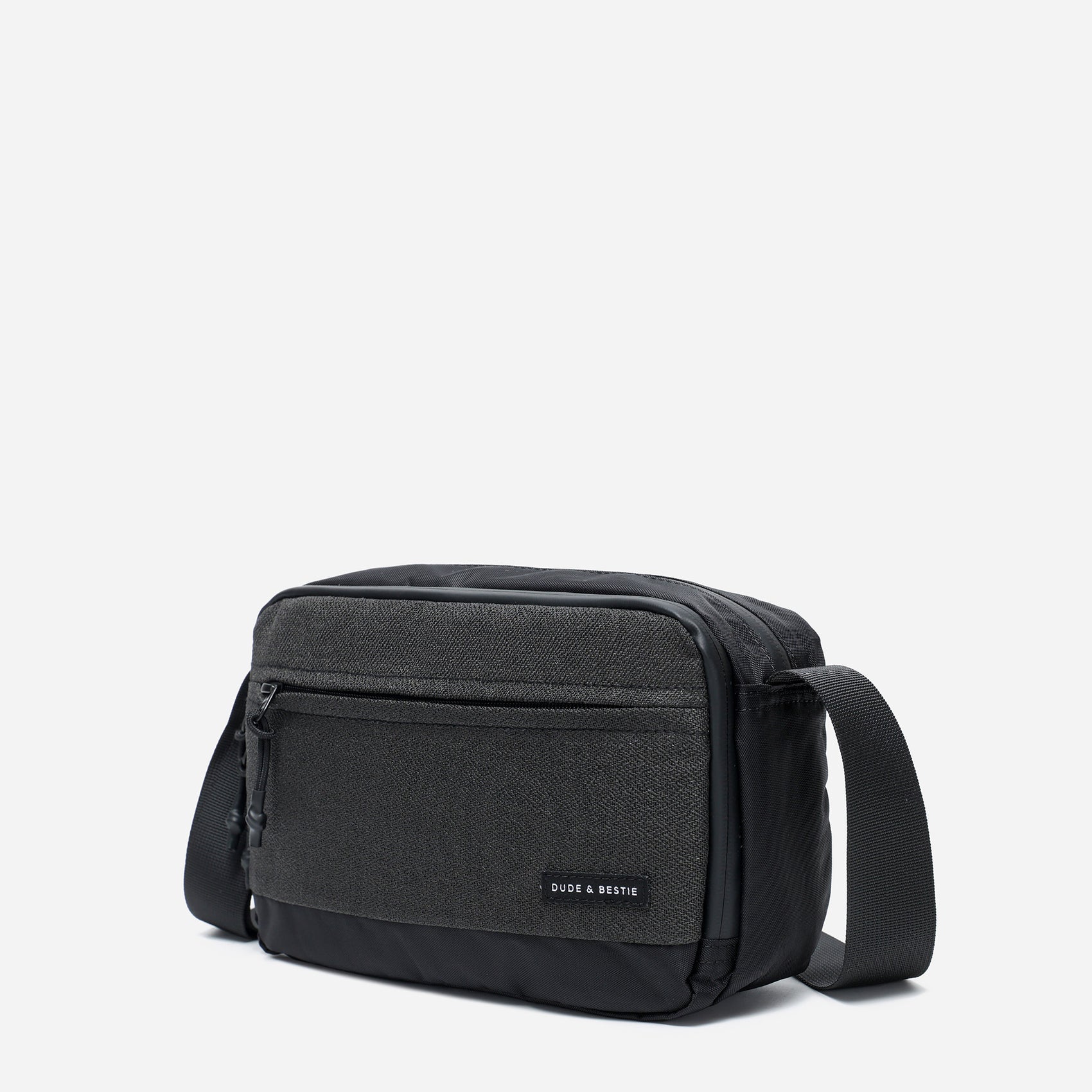 Anti-Theft Slash-Proof Travel Sling Bag Vault - Black Color