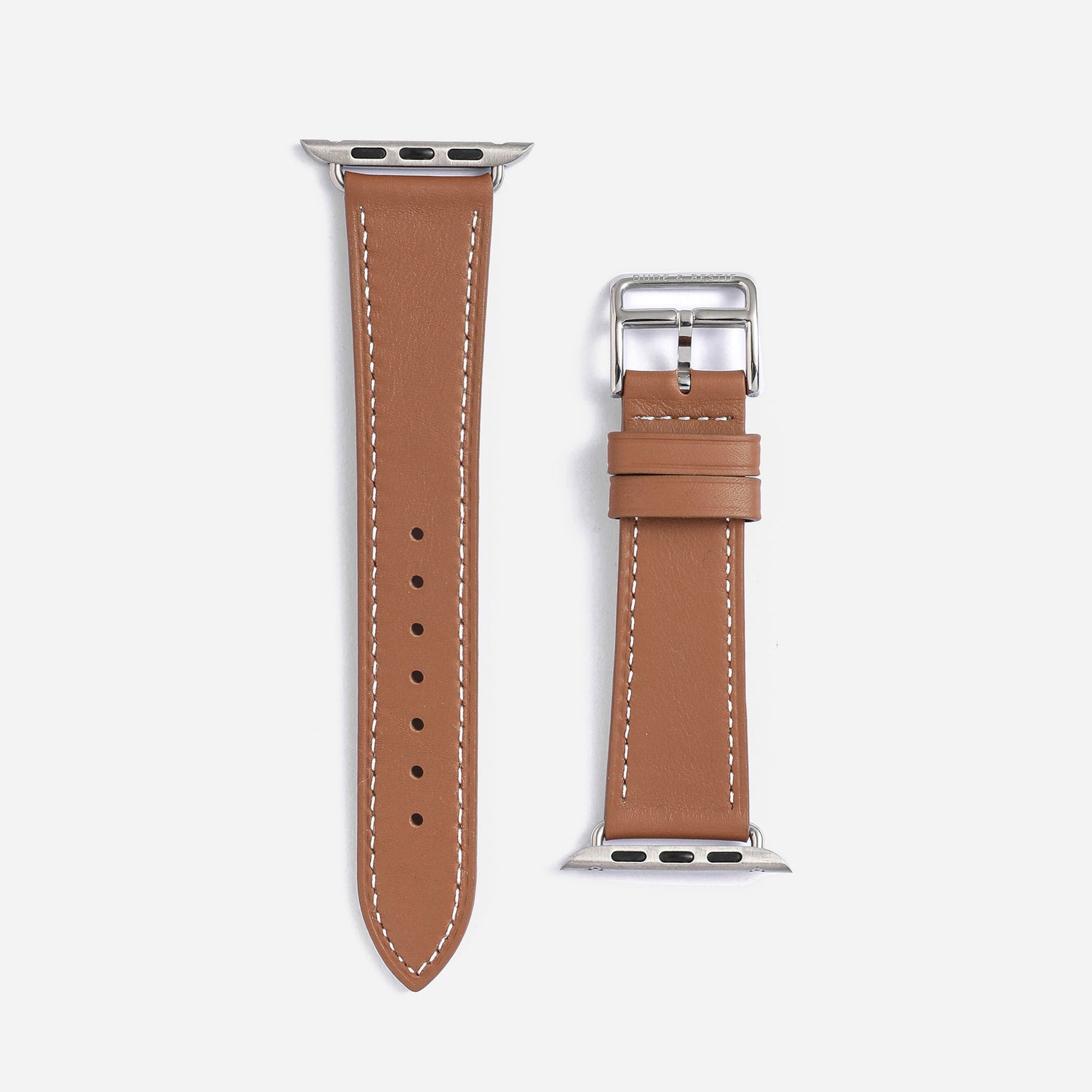 Dude & Bestie Watch Bands - Gold Brown