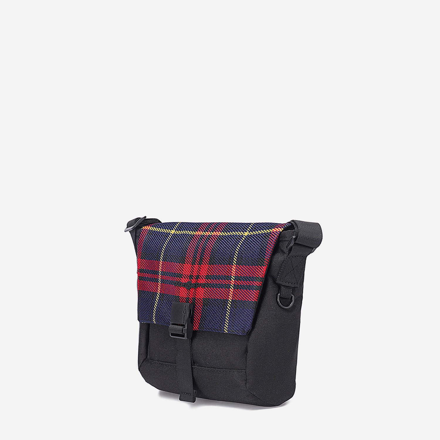 Hitch small Crossbody Bag (Red Plaid)