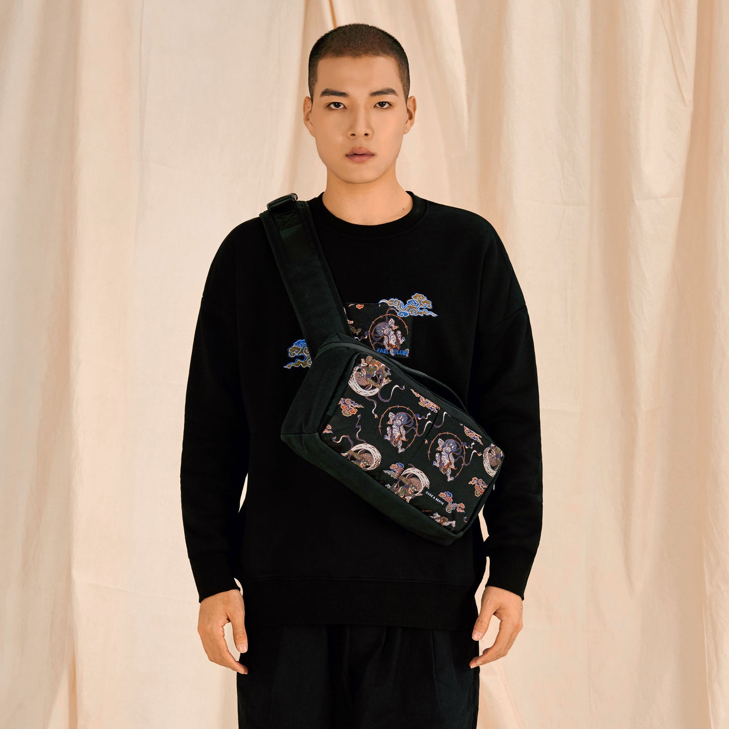 Mount Sling Bag - Fujin and Raijin