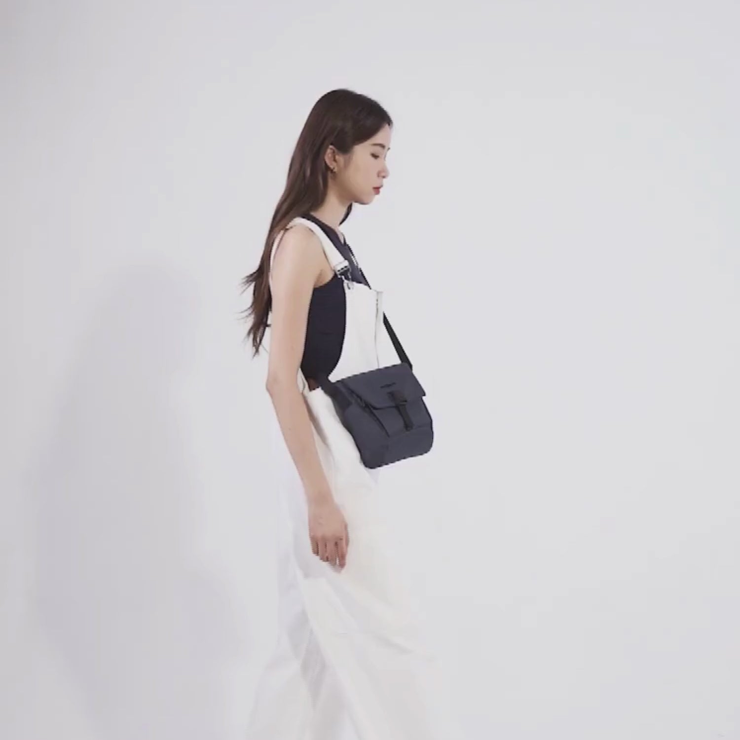 Hitch Crossbody Bag Small (Gray)