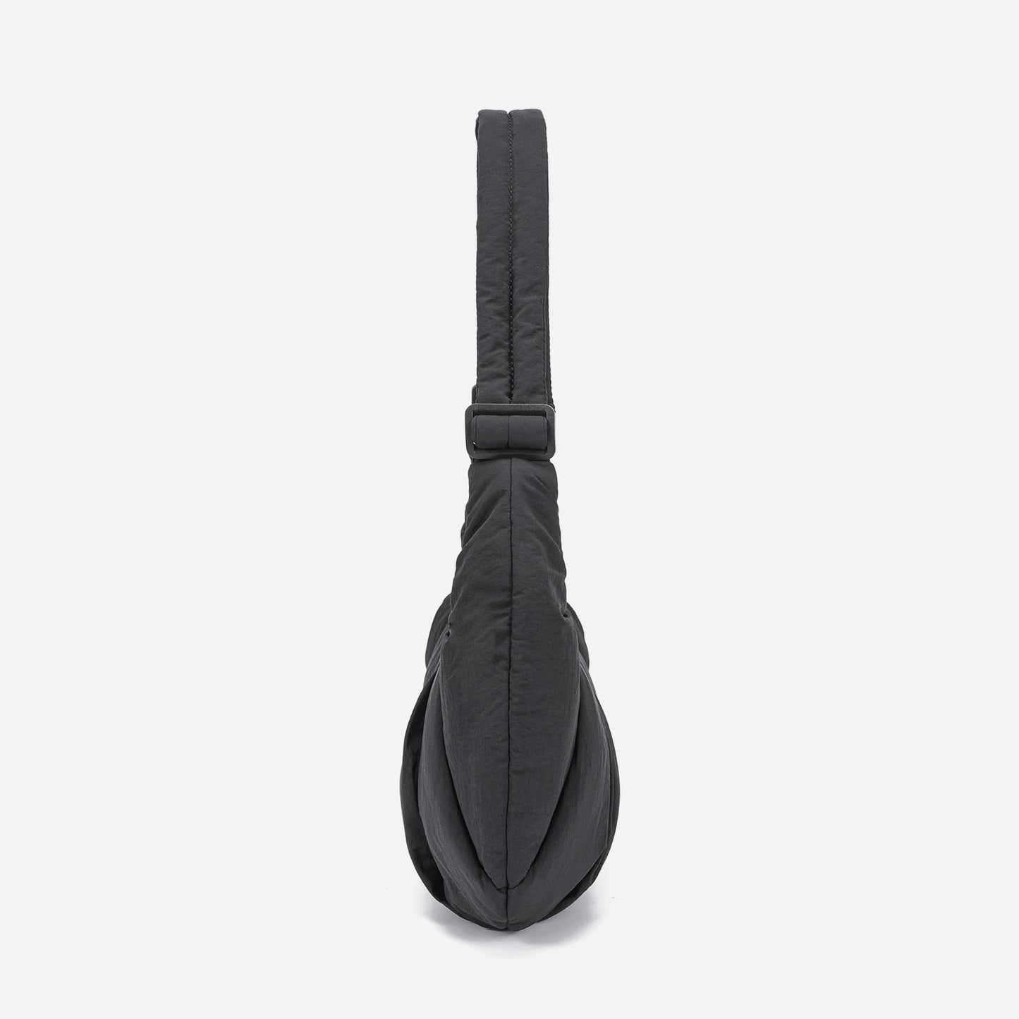 Puff Croissant Bag (Black)