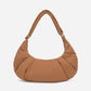 Puff Croissant Bag (Mocha Brown)