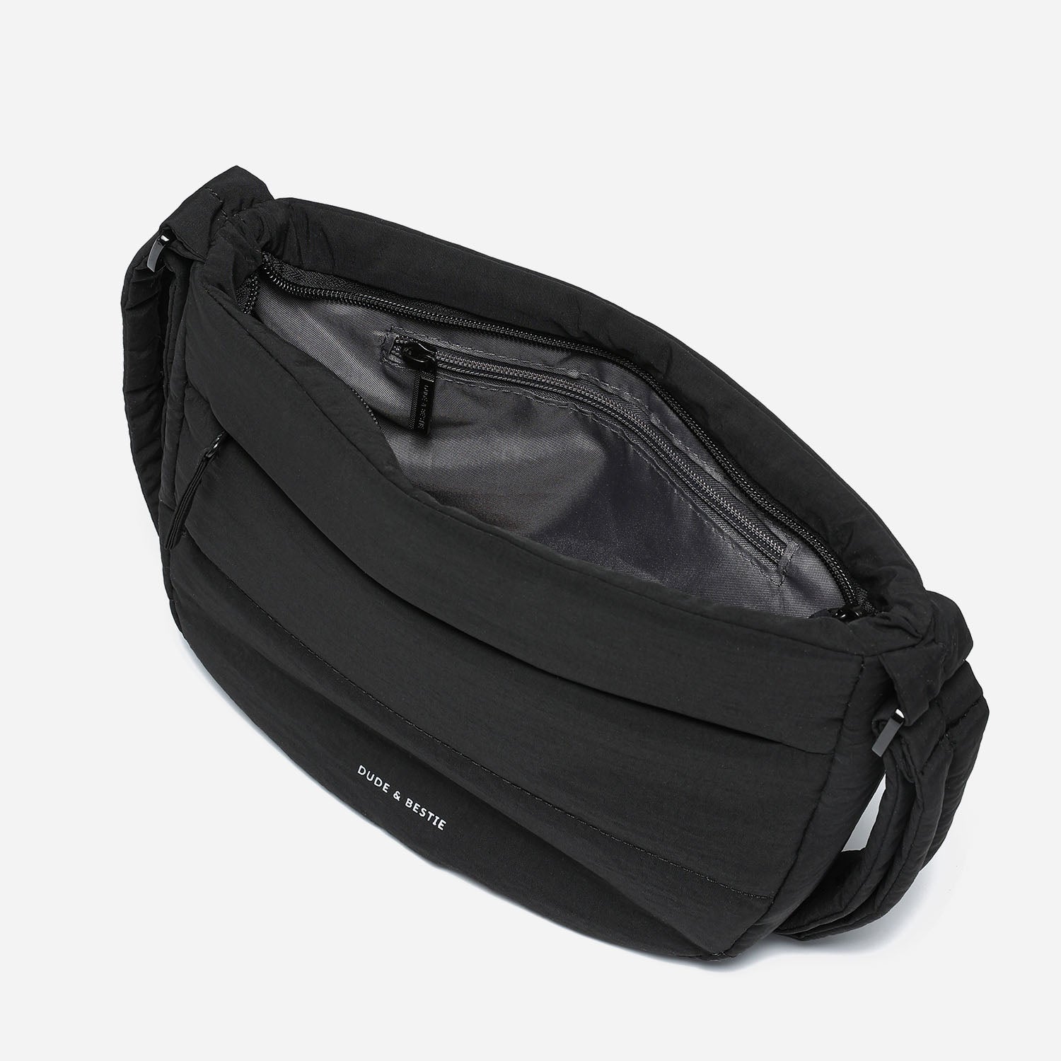 Dude & Bestie - Puff Crossbody Bag (Black)