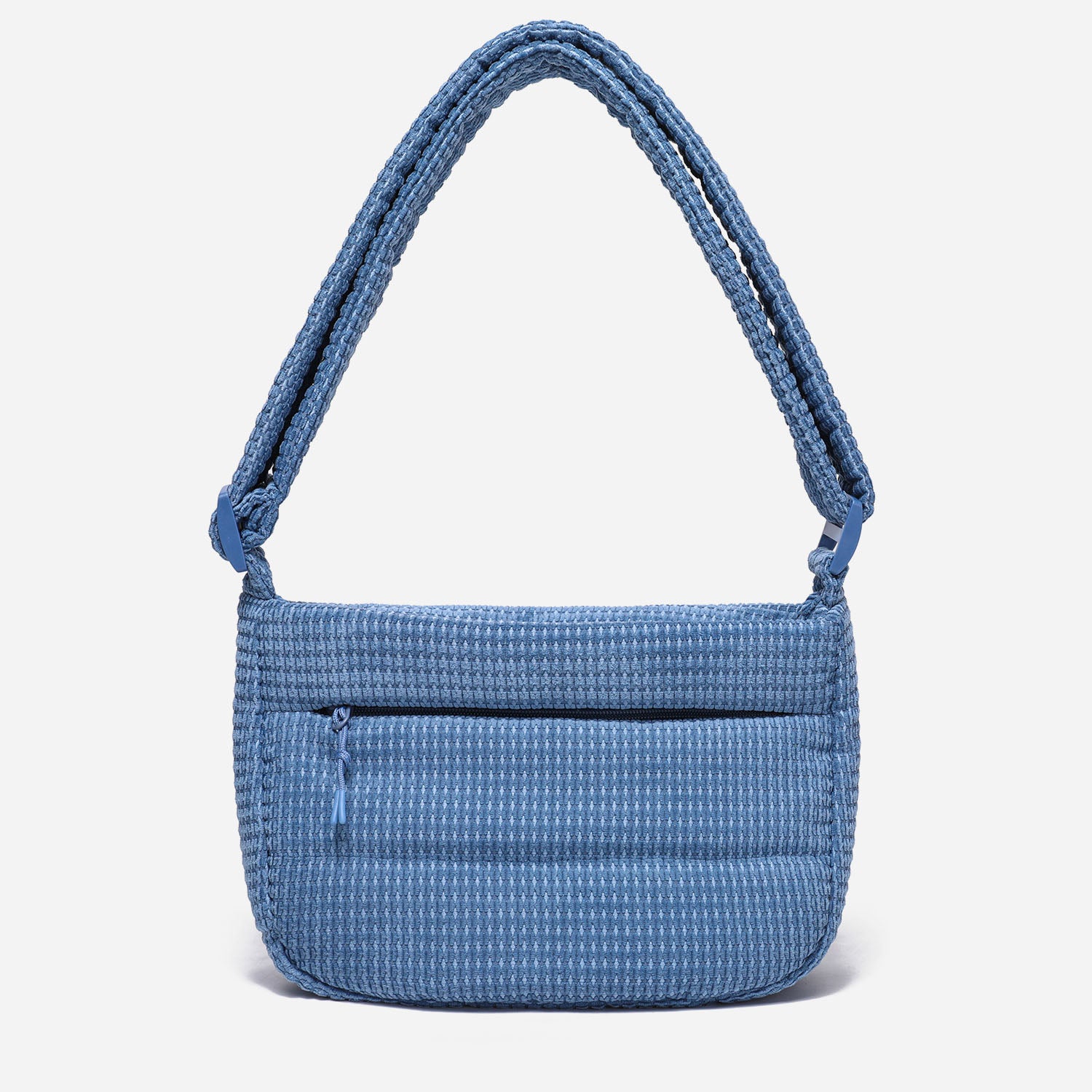 Puff Crossbody Bag Corduroy (Retro Blue)