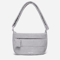 Puff Crossbody Bag Corduroy (Dove Gray)