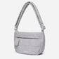 Puff Crossbody Bag Corduroy (Dove Gray)