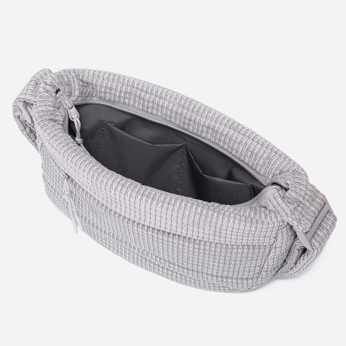 Puff Crossbody Bag Corduroy (Dove Gray)