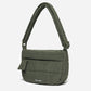 Puff Crossbody Bag Corduroy (Moss Green)