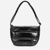 Puff Crossbody Bag Polish Series (Glossy Black)