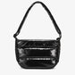 Puff Crossbody Bag Polish Series (Glossy Black)