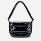 Puff Crossbody Bag Polish Series (Glossy Black)