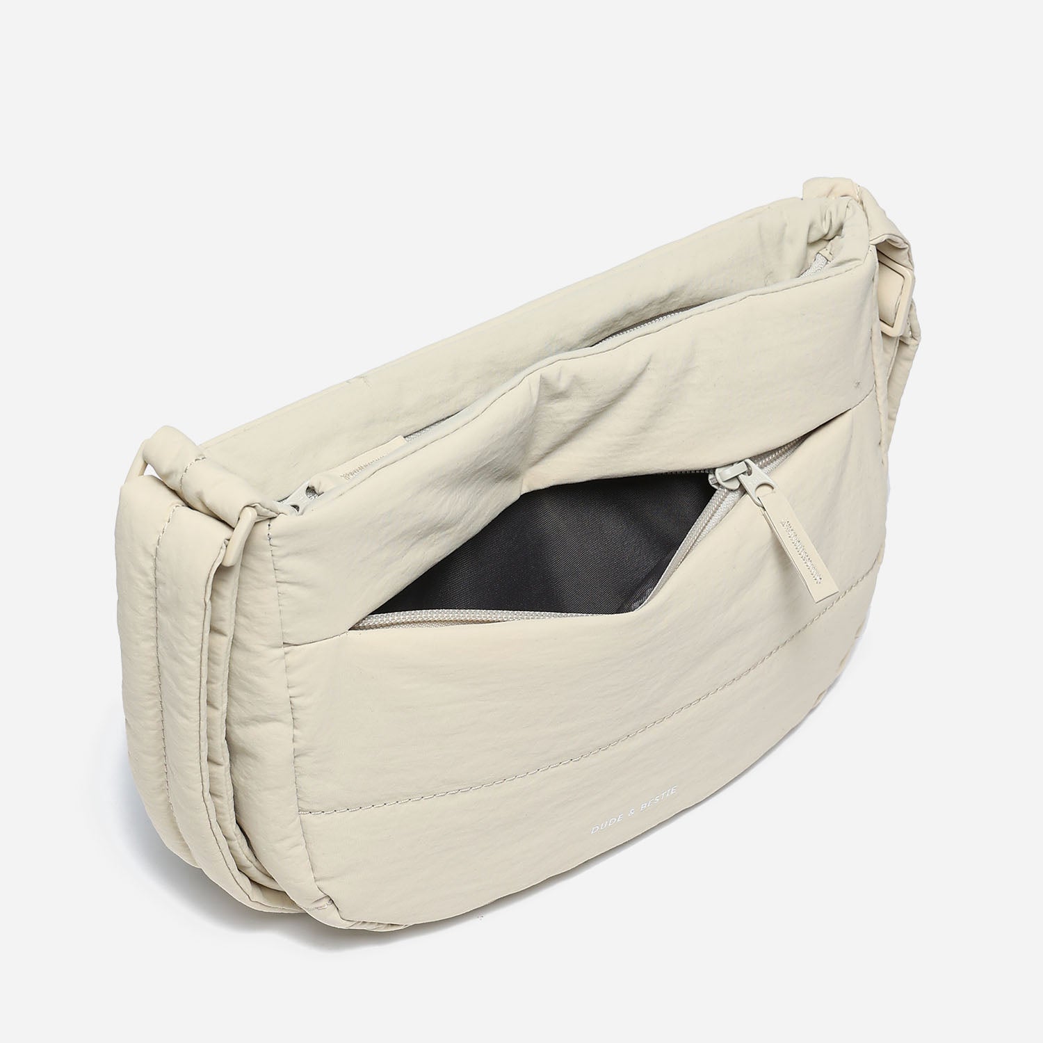 Dude & Bestie - Puff Crossbody Bag (Milk)